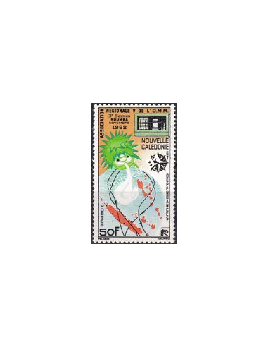 NOUVELLE CALEDONIE, n° 306, timbres dom tom