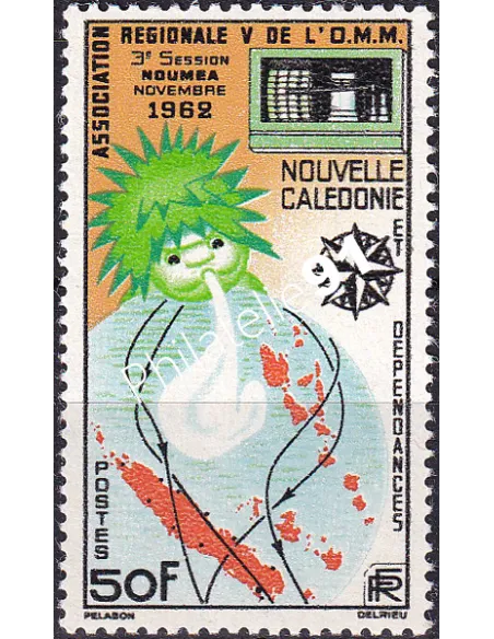 NOUVELLE CALEDONIE, n° 306, timbres dom tom