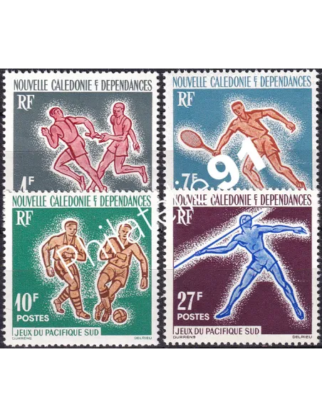 NOUVELLE CALEDONIE, n° 308 à 311, timbres dom tom