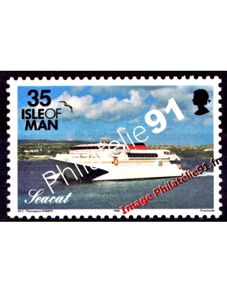 ILE DE MAN - n° 698 - Bateau "Seacat"