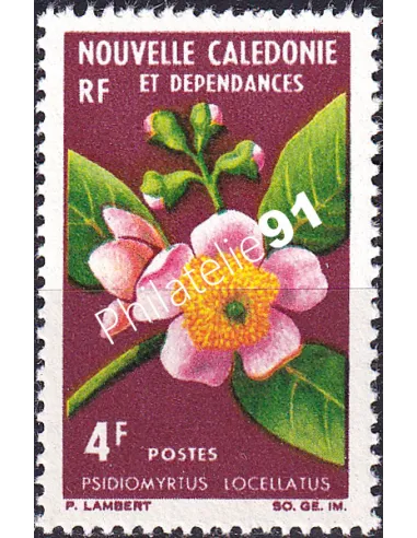 NOUVELLE CALEDONIE, n° 317, timbres dom tom