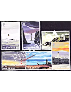 Timbres neufs  d’île DE MAN - n° 699 à 704 - Phares