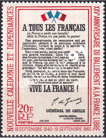 NOUVELLE CALEDONIE, n° 326, timbres dom tom