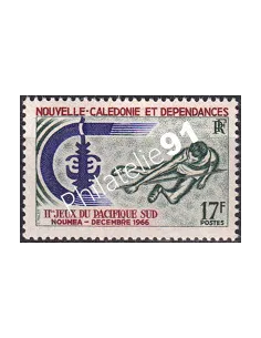 NOUVELLE CALEDONIE, n° 332, timbres dom tom