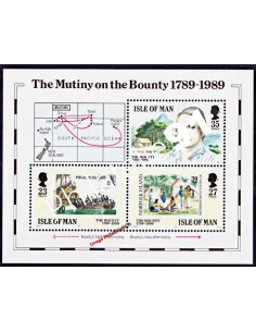 ILE DE MAN - BF n°   11 ** - Mutinerie du "Bounty"