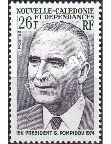 NOUVELLE CALEDONIE, n° 396, timbres dom tom