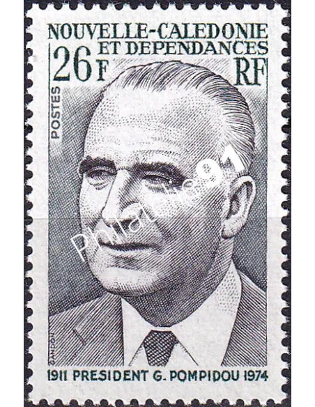 NOUVELLE CALEDONIE, n° 396, timbres dom tom