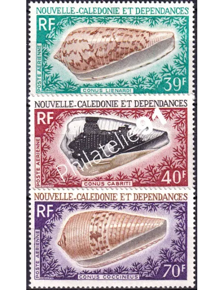 Nouvelle-Calédonie, PA n°  98 à 100, Timbres Dom Tom