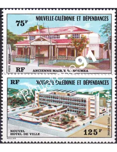 Nouvelle-Calédonie, PA n°  174 à 175, Timbres Dom Tom