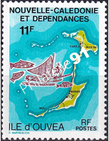 NOUVELLE CALEDONIE, n° 426, timbres dom tom