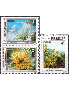 NOUVELLE CALEDONIE, n° 469 à 471, timbres dom tom