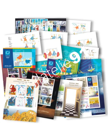 Grèce, Année complète neuve 2003 + BF, Collection timbres Europe