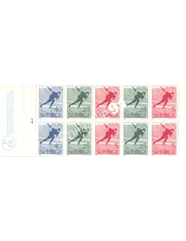 Suède, Carnet n° 533, collection timbres Europe