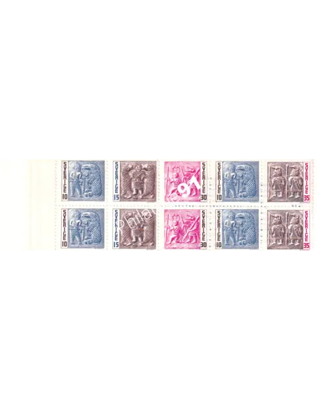 Suède, Carnet n° 563, langue anglaise, collection timbres Europe