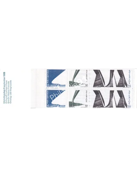 Suède, Carnet n° 631, collection timbres Europe