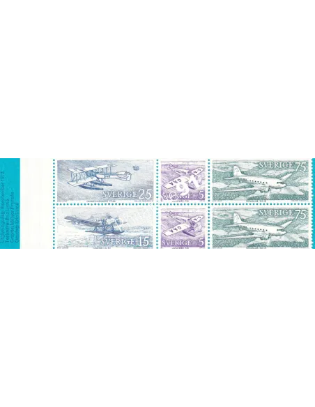 Suède, Carnet n° 740, collection timbres Europe