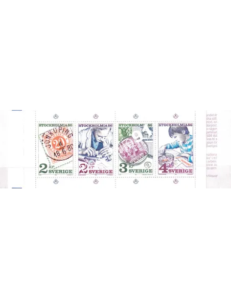 Suède, Carnet n° 1357, collection timbres Europe