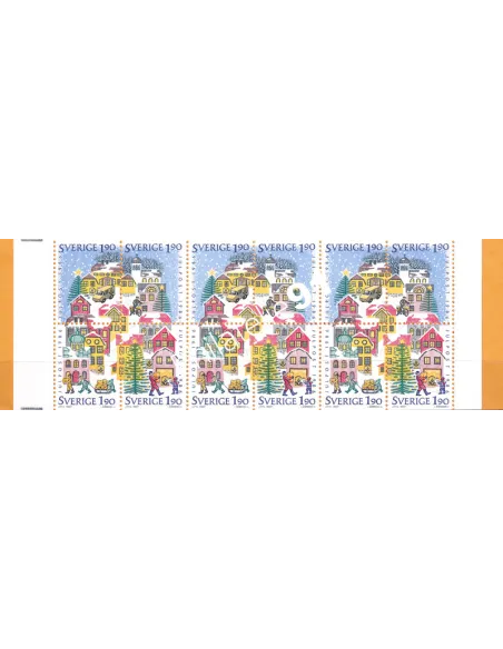 Suède, Carnet n° 1391, collection timbres Europe