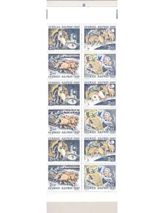 Suède, Carnet n° 1444, collection timbres Europe