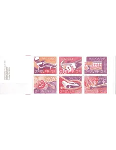 Suède, Carnet n° 1541, collection timbres Europe