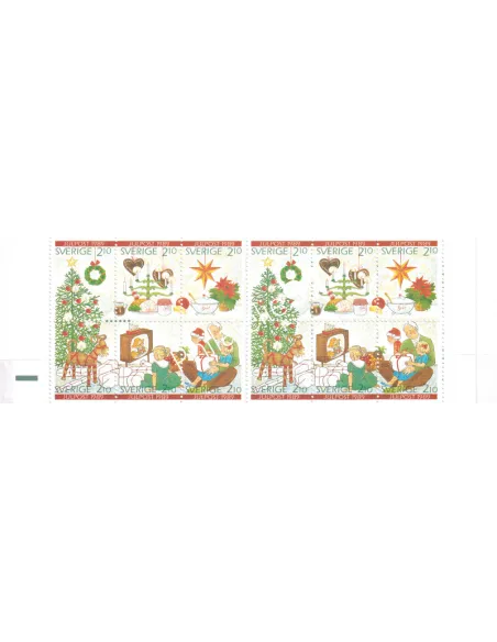 Suède, Carnet n° 1554, collection timbres Europe