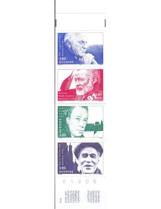 Suède, Carnet n° 1621, collection timbres Europe