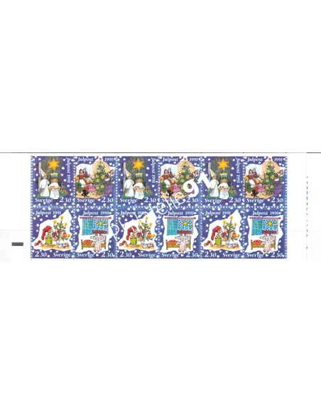 Suède, Carnet n° 1677, collection timbres Europe