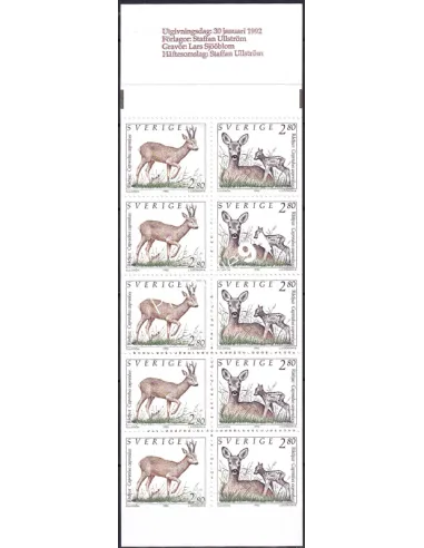 Suède, Carnet n° 1689, collection timbres Europe