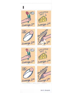 Suède, Carnet n° 1708, collection timbres Europe