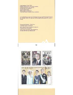 Suède, Carnet n° 1915, collection timbres Europe