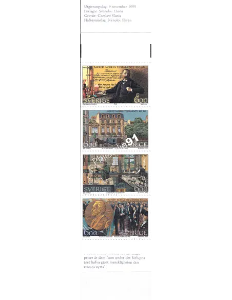 Suède, Carnet n° 1899, collection timbres Europe