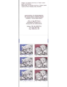 Suède, Carnet n° 1971, collection timbres Europe