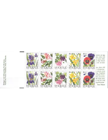 Suède, Carnet n° 1978, collection timbres Europe