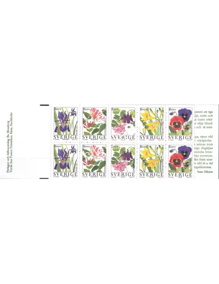 Suède, Carnet n° 1978, collection timbres Europe