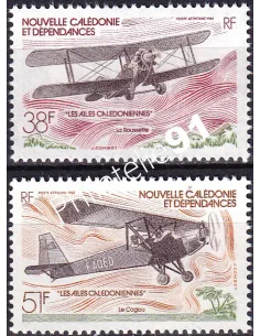 Nouvelle-Calédonie,  PA n°  220 à 221, Timbres Dom-Tom