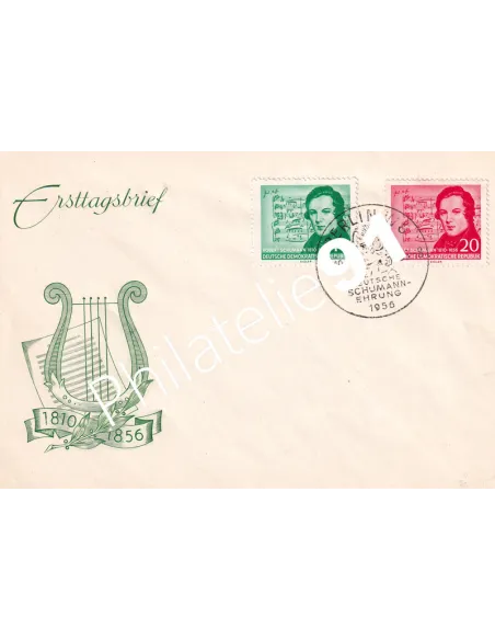 Allemagne, n° 251 à 252 sur enveloppe 1er Jour, Collection 1er Jour Monde