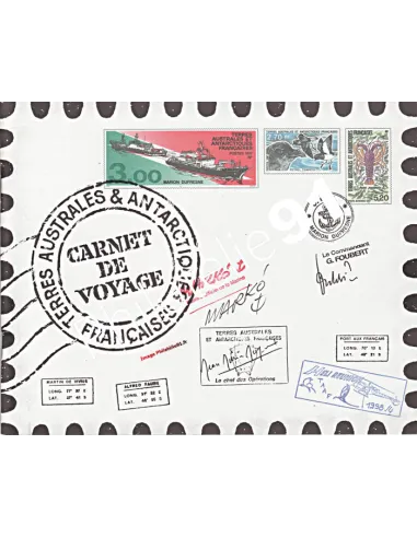 Carnet des TAAF -  n° 248 à 259 - "Carnet de voyage". Aquarelles