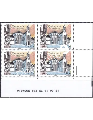 Coin daté sur Timbre n° 5071 (2016), Collection timbres France