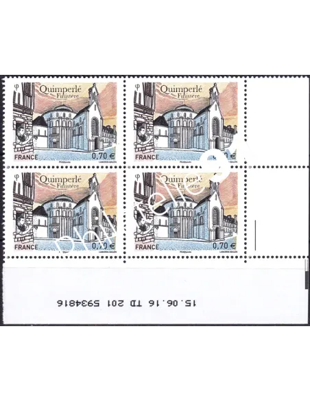 Coin daté sur Timbre n° 5071 (2016), Collection timbres France