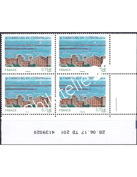 Coin daté sur Timbre n° 5163 (2017), Collection timbres France