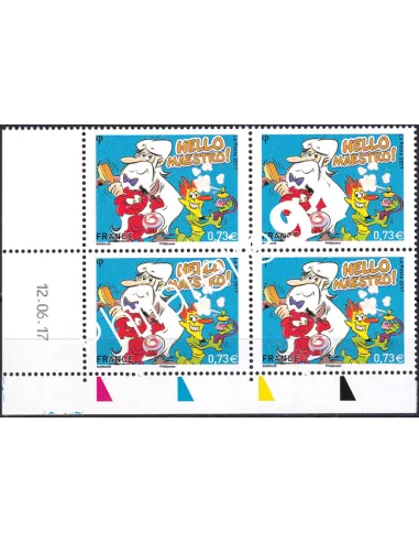 Coin daté sur Timbre n° 5171 (2017), Collection timbres France