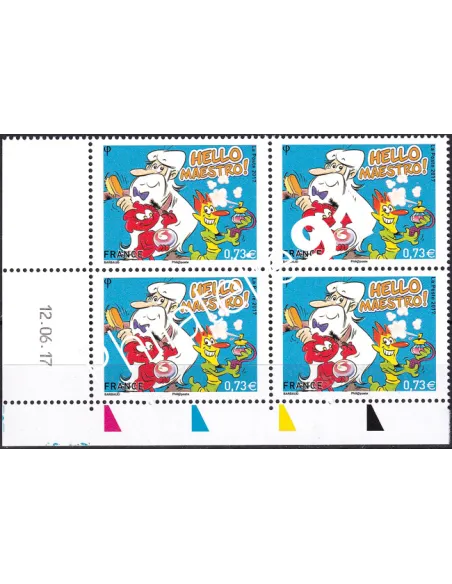 Coin daté sur Timbre n° 5171 (2017), Collection timbres France