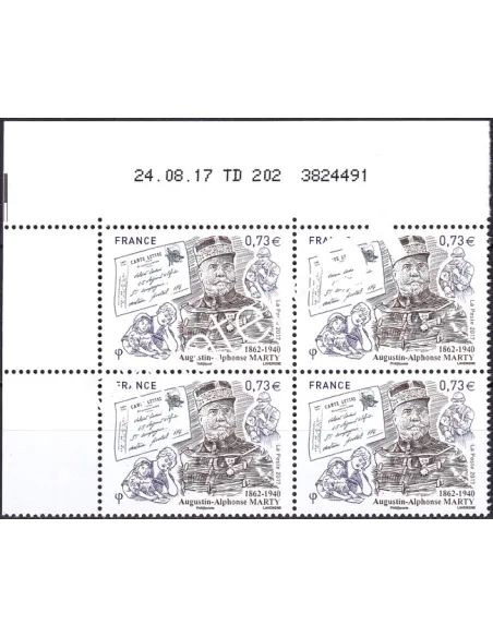 Coin daté sur Timbre n° 5190 (2017), Collection timbres France