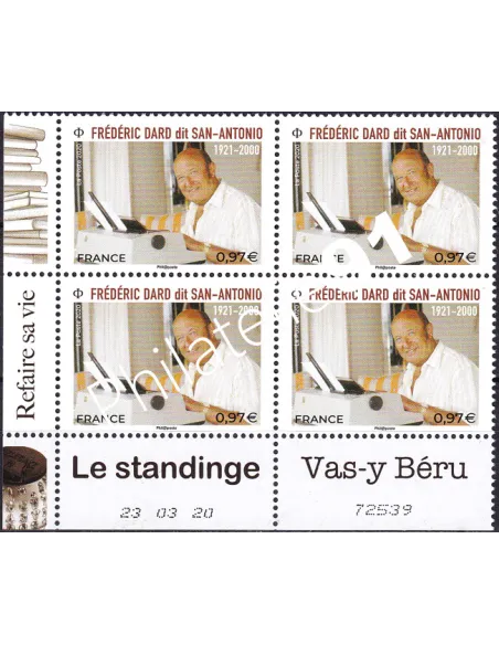 Coin daté sur Timbre n° 5405 (2020), Collection timbres France
