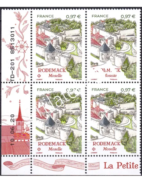 Coin daté sur Timbre n° 5407 (2020), Collection timbres France
