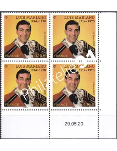 Coin daté sur Timbre n° 5412 (2020), Collection timbres France