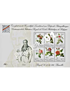BELGIQUE - BF n°  67 - Belgica 90 - Roses de Redouté