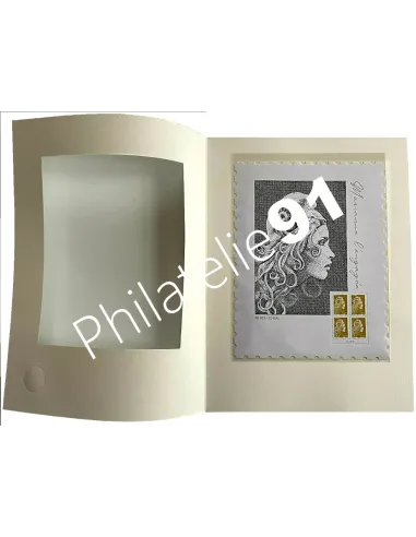 n° 5534A - Affiche Marianne l'Engagée numérotée - 2021