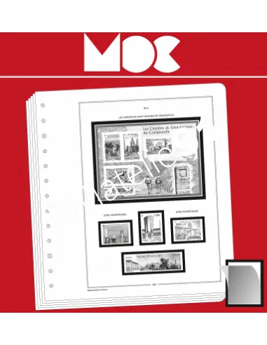 MOC-SF Feuilles préimprimées - Saint-Pierre-et-Miquelon III