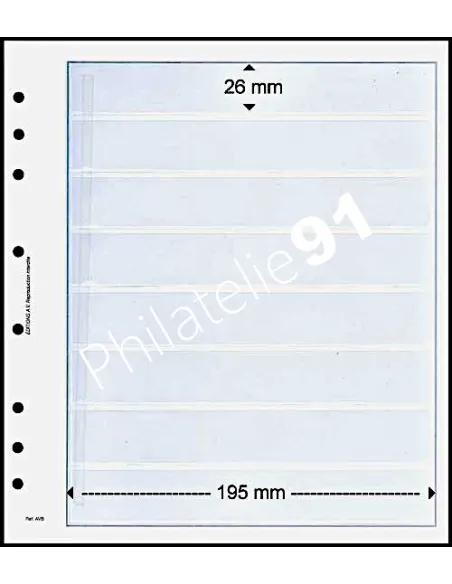 FEUILLES NEUTRES AV Editions, matériel philatélique d'occasion